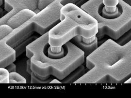 MEMS close post actuator